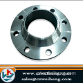 Flange de tubulação de aço de carbono ASME b 16.5 placa flange com furos